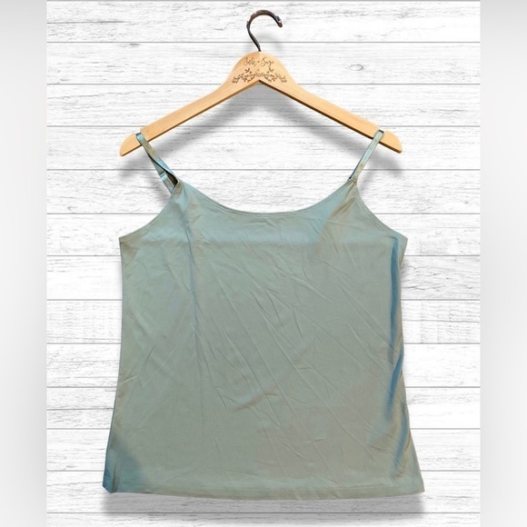 Coldwater Creek Sage Green Cami (Medium) - Picture 1 of 5